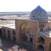 La mezquita Jameh de Saveh